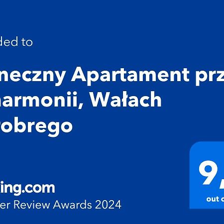 Sloneczny Apartament Przy Filharmonii, Walach Chrobrego Leilighet Szczecin Eksteriør bilde